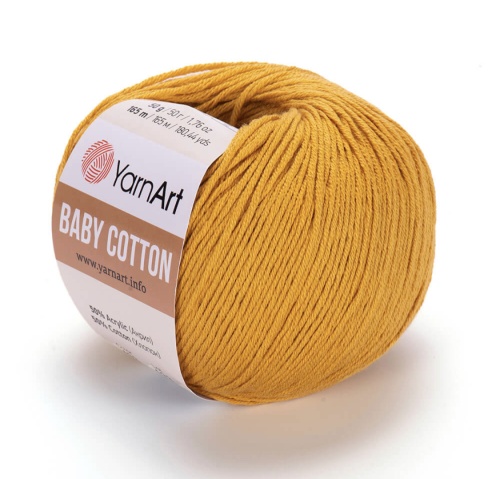 Baby Cotton 433 Золотая-горчица
