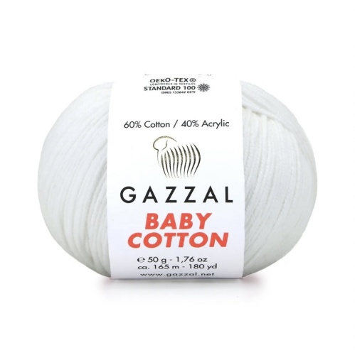 Baby cotton 3410 Белый