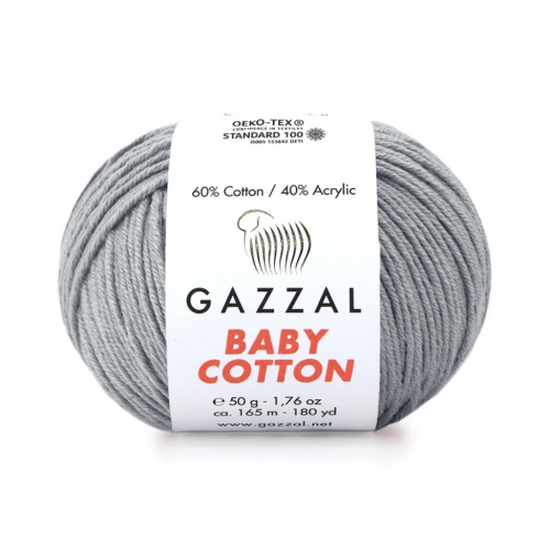 Baby cotton 3430 Серый