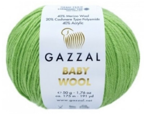 Baby Wool 821 Салатовый