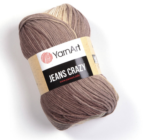 Jeans Crazy 8201 Бежево-коричневый