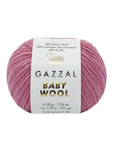 Baby Wool XL 831 Розовый