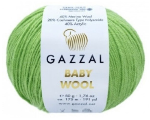 Baby Wool 821 Салатовый