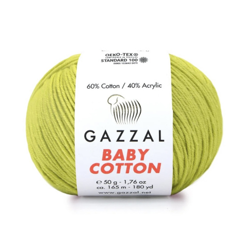 Baby cotton 3457 Салатовый