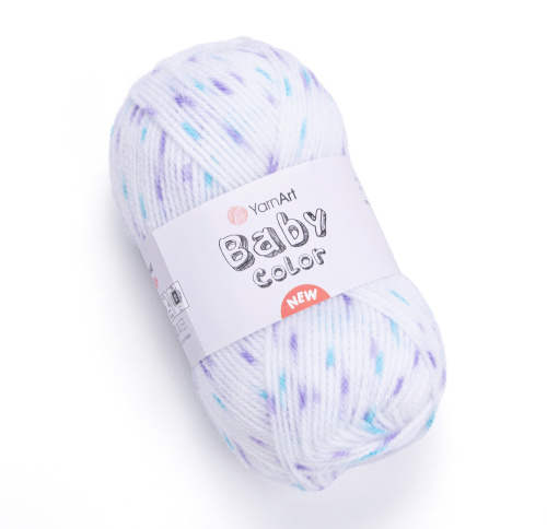 Baby Color 201 белый сиреневый