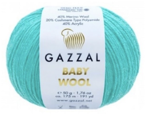 Baby Wool 832 Морская волна