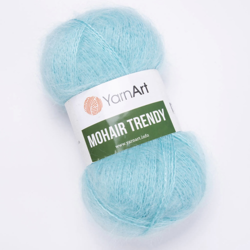 Mohair Trendy 142 Светлая-бирюза