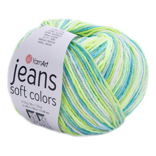 Jeans soft colors  6211
