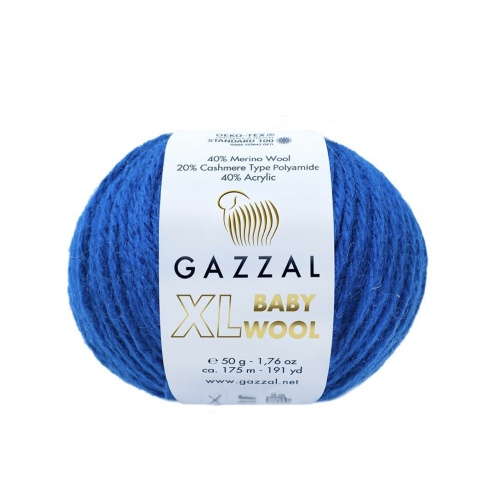Baby Wool XL 802 Темно синий
