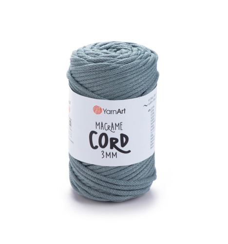 Macrame Cord 3mm 795 стальной