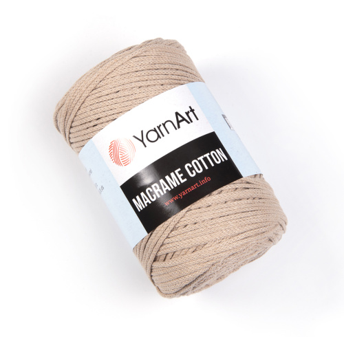 Macrame Cotton 753 Бежево-серый