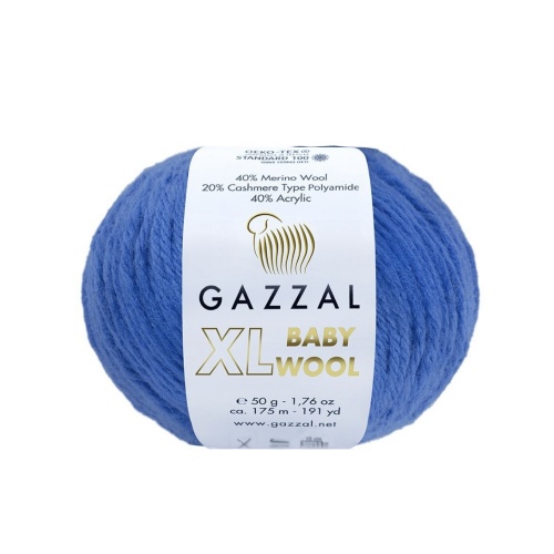 Baby Wool XL 830 Ярко синий