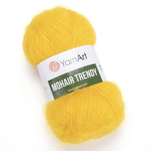 Mohair Trendy 136 Желтый