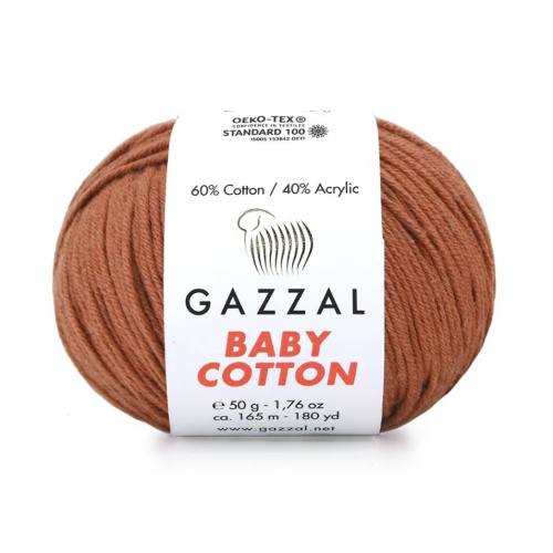 Baby cotton 3454 Глина