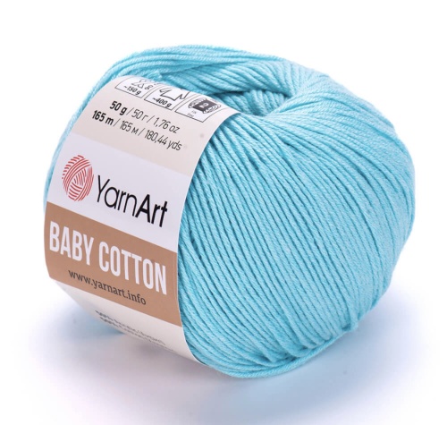 Baby Cotton 446 Морозно голубой