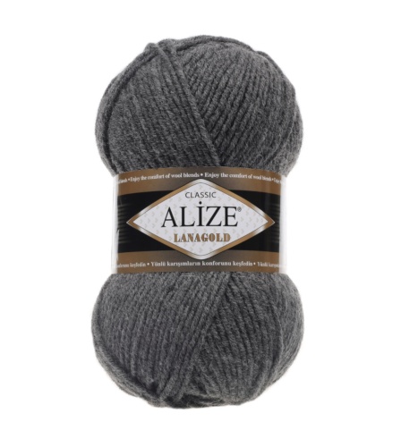 LanaGold 182 Средне-серый меланж