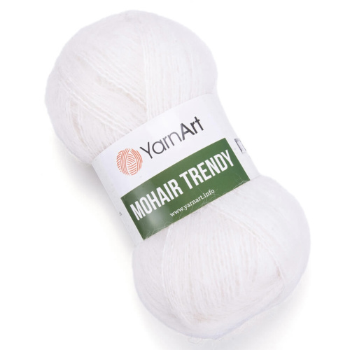 Mohair Trendy 101 Белый