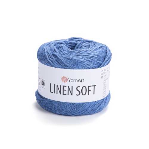 LINEN soft  7318  Васильковый