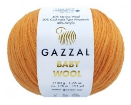 Baby Wool 837 Апельсин