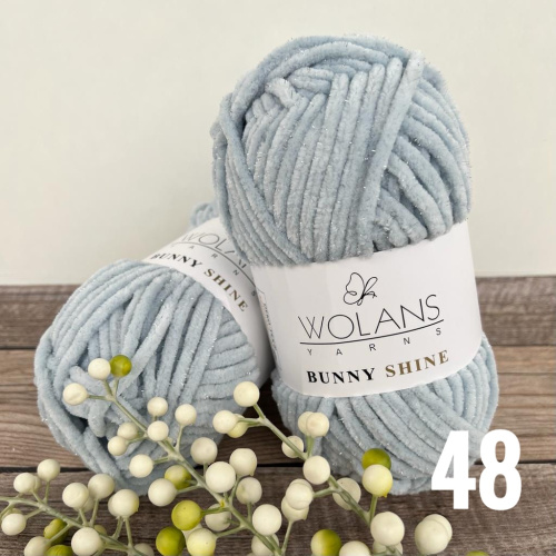 Bunny Shine 820-48 Серо-голубой