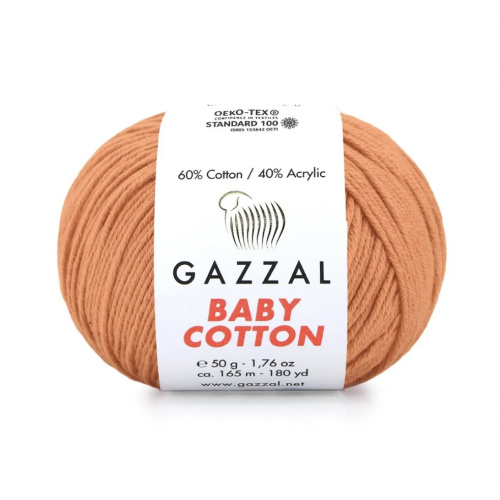 Baby cotton 3465 Тыквенный