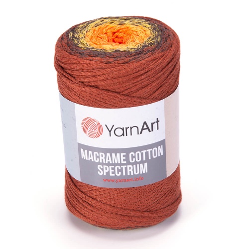 Macrame Cotton Spectrum 1303 Терракотовый-оранжевый