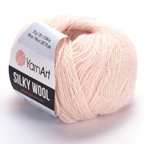 Silky wool 341 Пудра