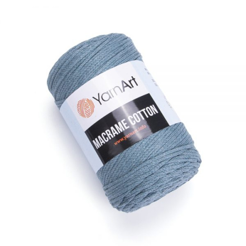 Macrame Cotton 795 Серо-голубой