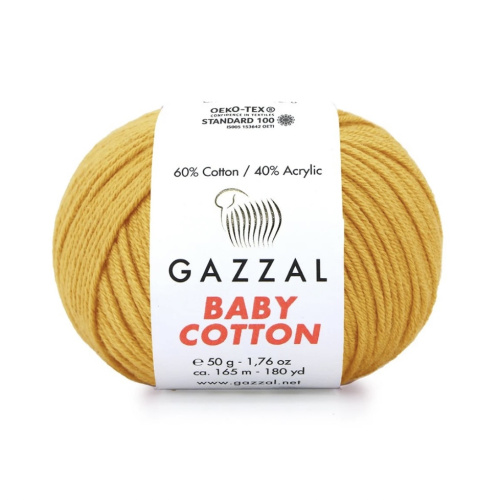 Baby cotton 3447 Горчица