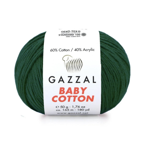 Baby cotton 3467 Темно-зеленый