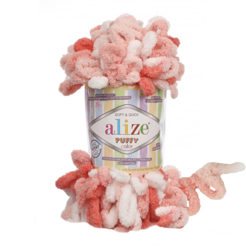 Puffy Color 5922 Коралловый меланж