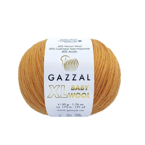 Baby Wool XL 837 Апельсин
