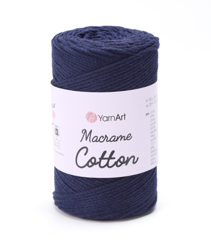 Macrame Cotton 784 темно-синий