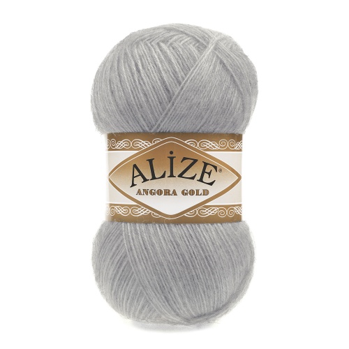 Angora Gold 21 Серый меланж