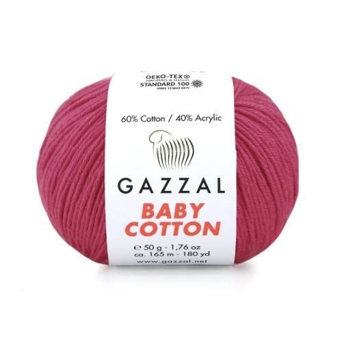 Baby cotton 3415 Алый