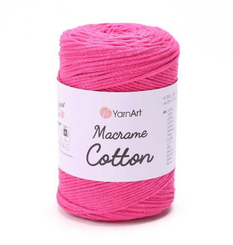 Macrame Cotton 771 Малиновый