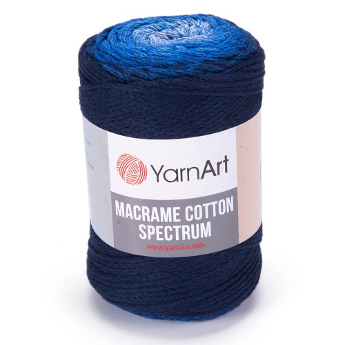 Macrame Cotton Spectrum 1324 Синий-Василек