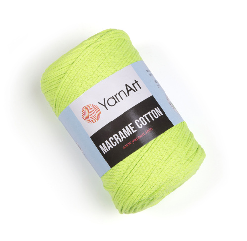 Macrame Cotton 801 Желтый-неон