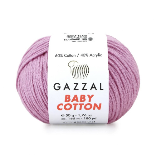 Baby cotton 3422 Розовый