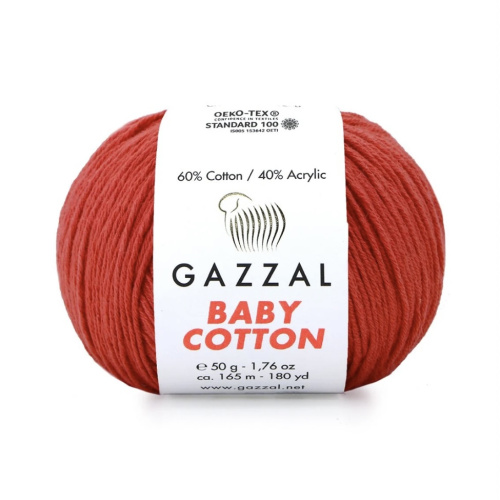Baby cotton 3418 Красный