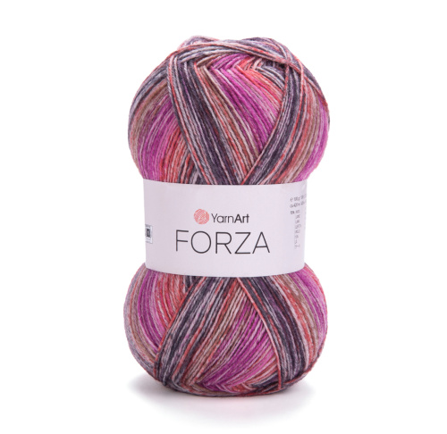 Forza 2601 Серый-розовый-черный-бордовый
