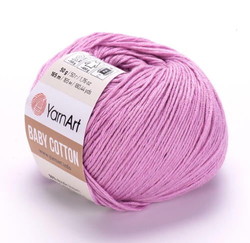Baby Cotton 415 розовая сирень