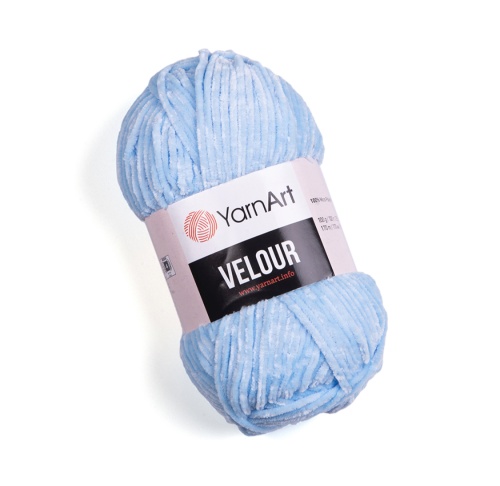 Velour 851 Светло-голубой