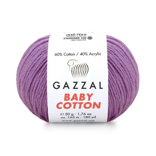 Baby cotton 3414 Сиреневый