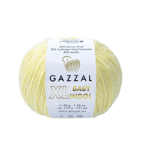 Baby Wool XL 833 Лимонный