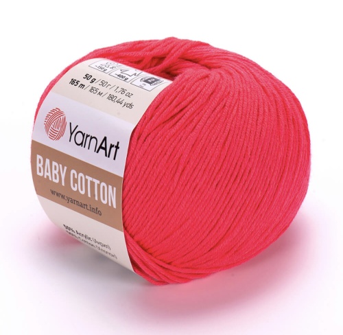 Baby Cotton 423 Яркий-коралл