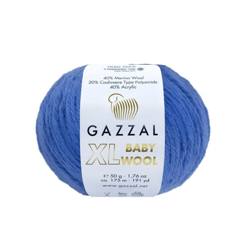 Baby Wool XL 830 Ярко синий