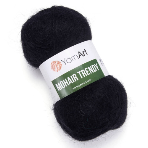Mohair Trendy 102 Черный