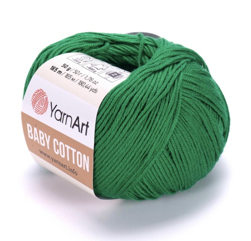Baby Cotton 442 Яркая-зелень