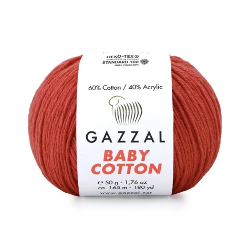 Baby cotton 3418 Красный